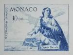Monaco_1960_Yvert_PA78a-Scott_C58_unadopted_St_Devote_etat_blue_a_AP_detail