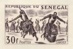 Senegal_1961_Yvert_208-Scott_205_sepia_signed_detail