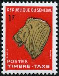 Senegal_1966_Yvert_Taxe_37-Scott_J37_typo