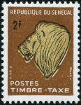 Senegal_1966_Yvert_Taxe_38-Scott_J38_typo
