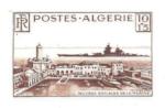 Algeria_1949_Yvert_273a-Scott_B55_unadopted_Richelieu_ship_without_F_dark-brown_c_AP_detail