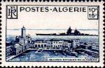 Algeria_1949_Yvert_273-Scott_B55_Richelieu_ship_b_IS