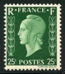France_1945_Yvert_701A-Scott_503_unissued_25c_Type_I_Marianne_de_Dulac_b_US