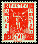 France_1936_Yvert_325-Scott_50c_Expo_de_Paris_orange-red_a_IS