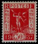 France_1936_Yvert_325a-Scott_unissued_50c_Expo_de_Paris_carmine-red_b_US
