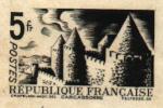 France_1934_Yvert_392a-Scott_345_unadopted_5f_Carcassonne_black_ab_AP_detail