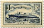 France_1935_Yvert_299-Scott_300_1f50_Normandie_dark-blue_a_IS