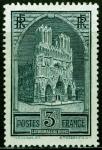 France_1930_Yvert_259-Scott_247_Cathedrale_de_Reims_3f_IS_a