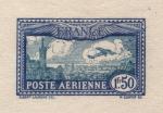 France_1930_Yvert_PA6a-Scott_C6_unadopted_plane_over_Marseille_dark-blue_+_blue_typo_a_AP_detail