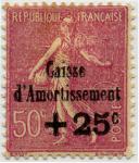 France_1929_Yvert_254-Scott_B32_Semeuse_black_overprint_typo_a_IS