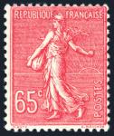 France_1924_Yvert_201-Scott_149_65c_Semeuse_lignee_by_Mouchon_typo_IS