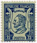 France_1924_Yvert_209-Scott_219_Ronsard_typo_b_IS