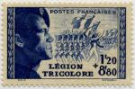 France_1942_Yvert_565-Scott_B147_Legion_tricolore_a_IS