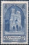 France_1938_Yvert_399-Scott_B74_Reims_Cathedral_a_IS