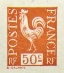 France_1934_Yvert_633a-Scott_unadopted_Coq_50c_red-brown_typo_b_AP_detail_c