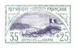 France_1917_Yvert_152-Scott_B7_green_311_violet_503_typo_ac_detail
