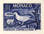 Monaco_1963_Yvert_611a-Scott_544_unadopted_Dove_campaign_against_hunger_blue_AP_detail