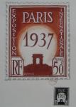 France_1937_Yvert_336f-Scott_324_unadopted_Exposition_Internationale_Paris_MAQ © Photo L’Adresse Musée de La Poste, Paris / La P