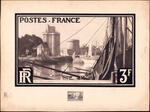 France_1929_Yvert_261f-Scott_251_unadopted_3f_Port_de_la_Rochelle_MAQ