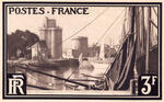 France_1929_Yvert_261f-Scott_251_unadopted_3f_Port_de_la_Rochelle_MAQ_detail