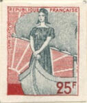 France_1959_Yvert_1216-Scott_927_1_G_red_+_black_typo_detail
