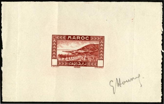 Morocco_1933_Yvert_130-Scott_etat_brown