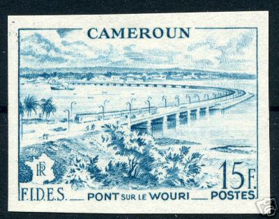 Cameroun_1956_Yvert_301-Scott_327_blue