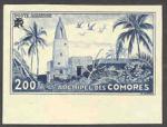 Comores_1950_Yvert_PA3-Scott_C3_blue