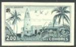 Comores_1950_Yvert_PA3-Scott_C3_grey