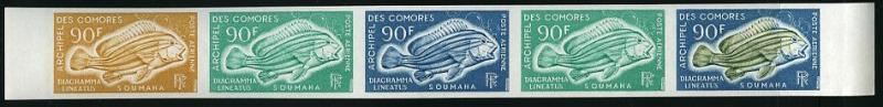 Comores_1968_Yvert_PA24-Scott_C24_five_c