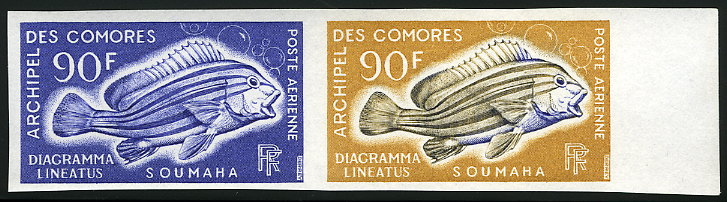 Comores_1968_Yvert_PA24-Scott_C24_pair